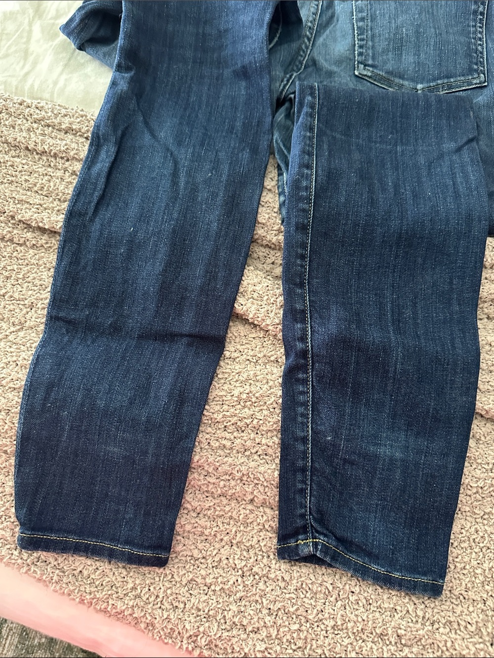 7 For All Mankind Women’s Dark Blue Skinny Jeans - Picture 6 of 6